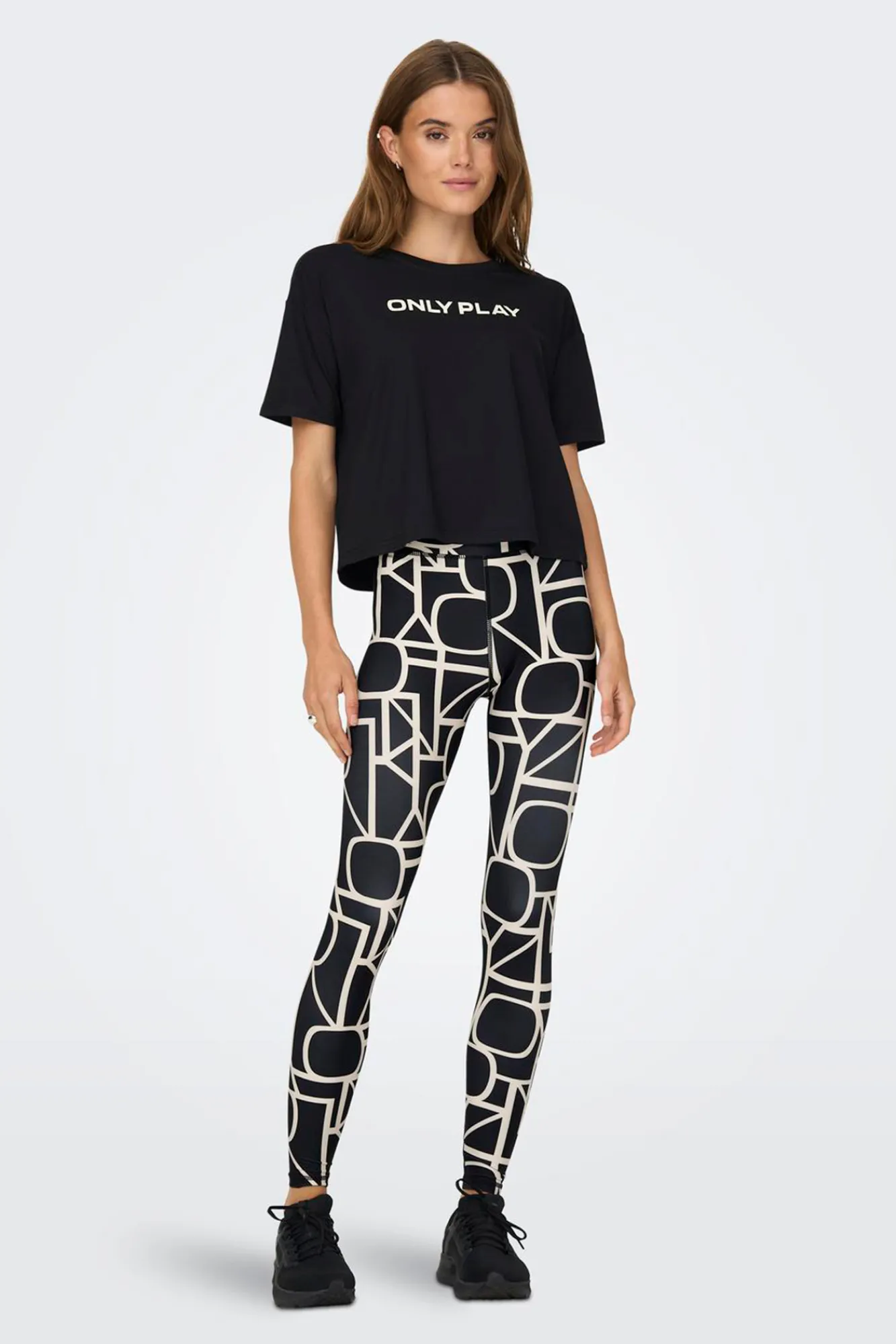 Only Play Leggins estampado logo