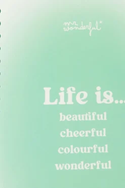 Mr. Wonderful Libreta A5