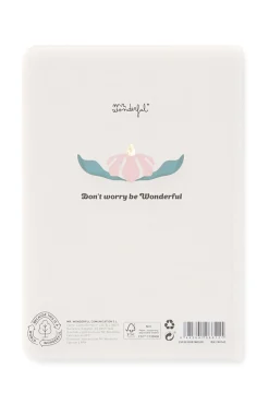 Mr. Wonderful Libreta A5 flores