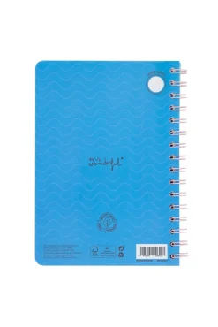 Crianças Mr. Wonderful Libreta A5 Narval 3D - Believe in yourself and magic will happen