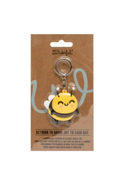 Mr. Wonderful Llavero de caucho - Bee