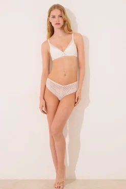 Women'secret LOVELY Sujetador triangular malva