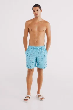 Springfield Maillot de bain imprimé île