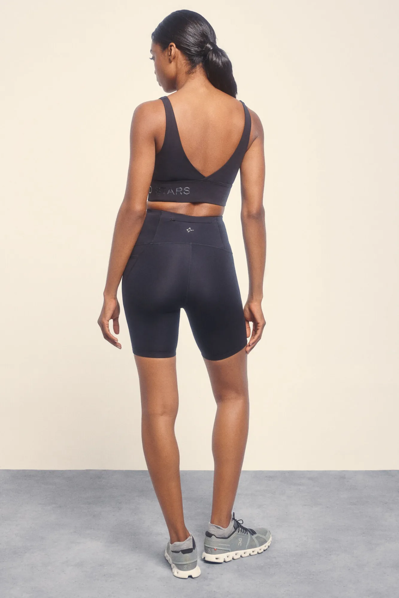 Dash and Stars Mallas ciclista 4D STRECH negras