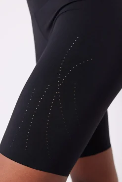 Dash and Stars Mallas ciclista negras Compressive