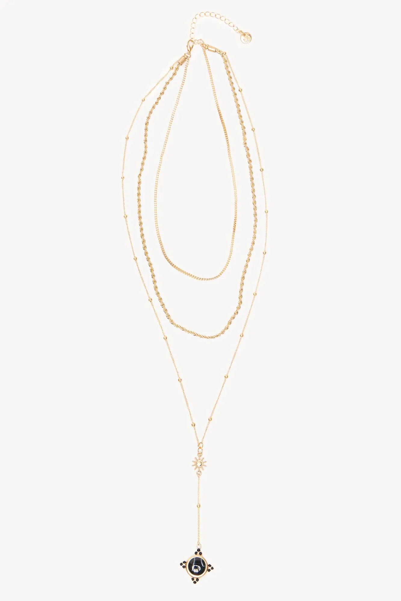 Hoss Intropia María. Collar largo multicadenas