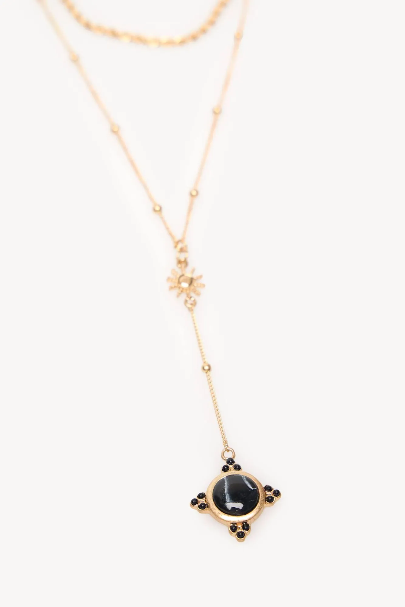 Hoss Intropia María. Collar largo multicadenas