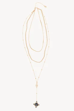 Hoss Intropia María. Collar largo multicadenas