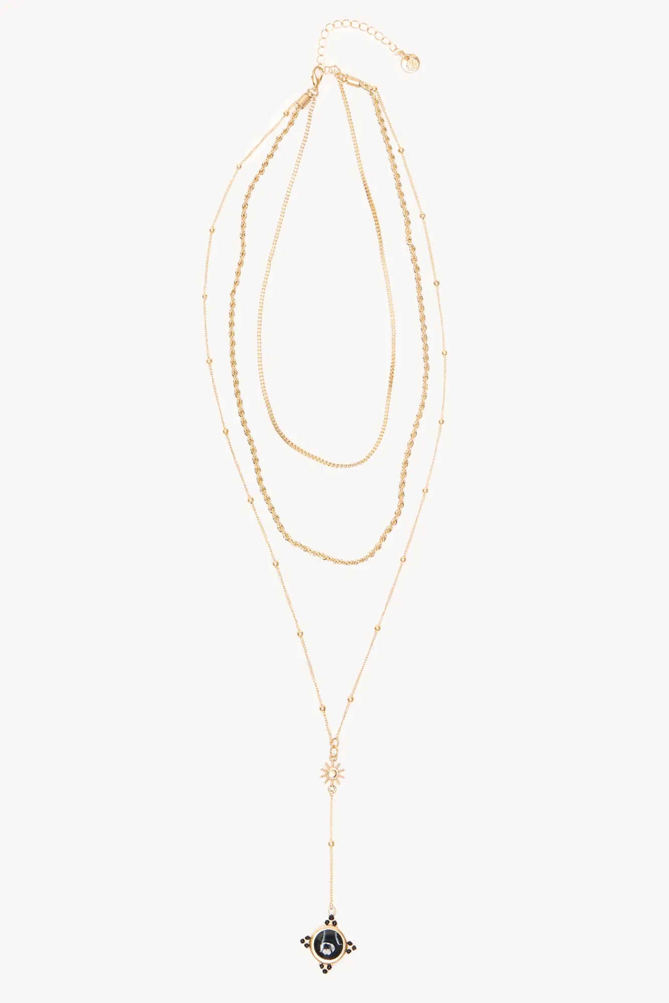Hoss Intropia María. Collar largo multicadenas