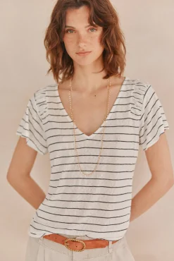 Hoss Intropia Marta. Camiseta rayas