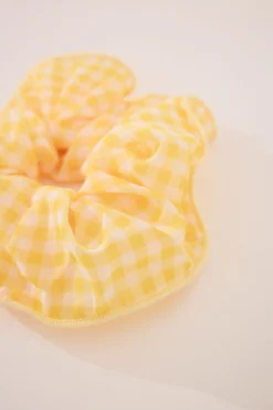 Women'secret Maxi scrunchie amarillo vichy