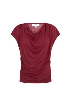 Hoss Intropia Mia. Camiseta drapeada