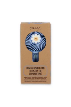 Mr. Wonderful Mini ventilador de mano Margarita azul