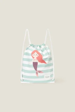 Textura Mochila sirena rayas