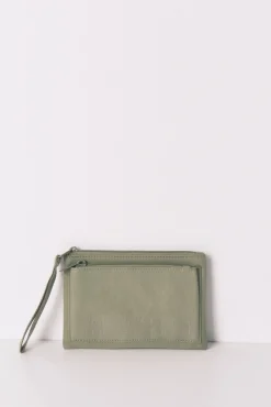 Women'secret Monedero mini nylon verde