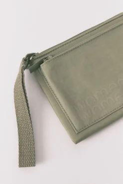 Women'secret Monedero mini nylon verde