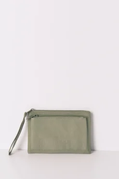 Women'secret Monedero mini nylon verde
