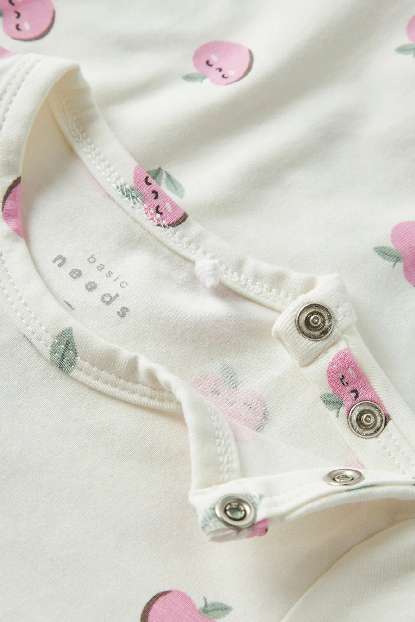 Crianças Name it Mono de manga corta con algodón orgánico estampado