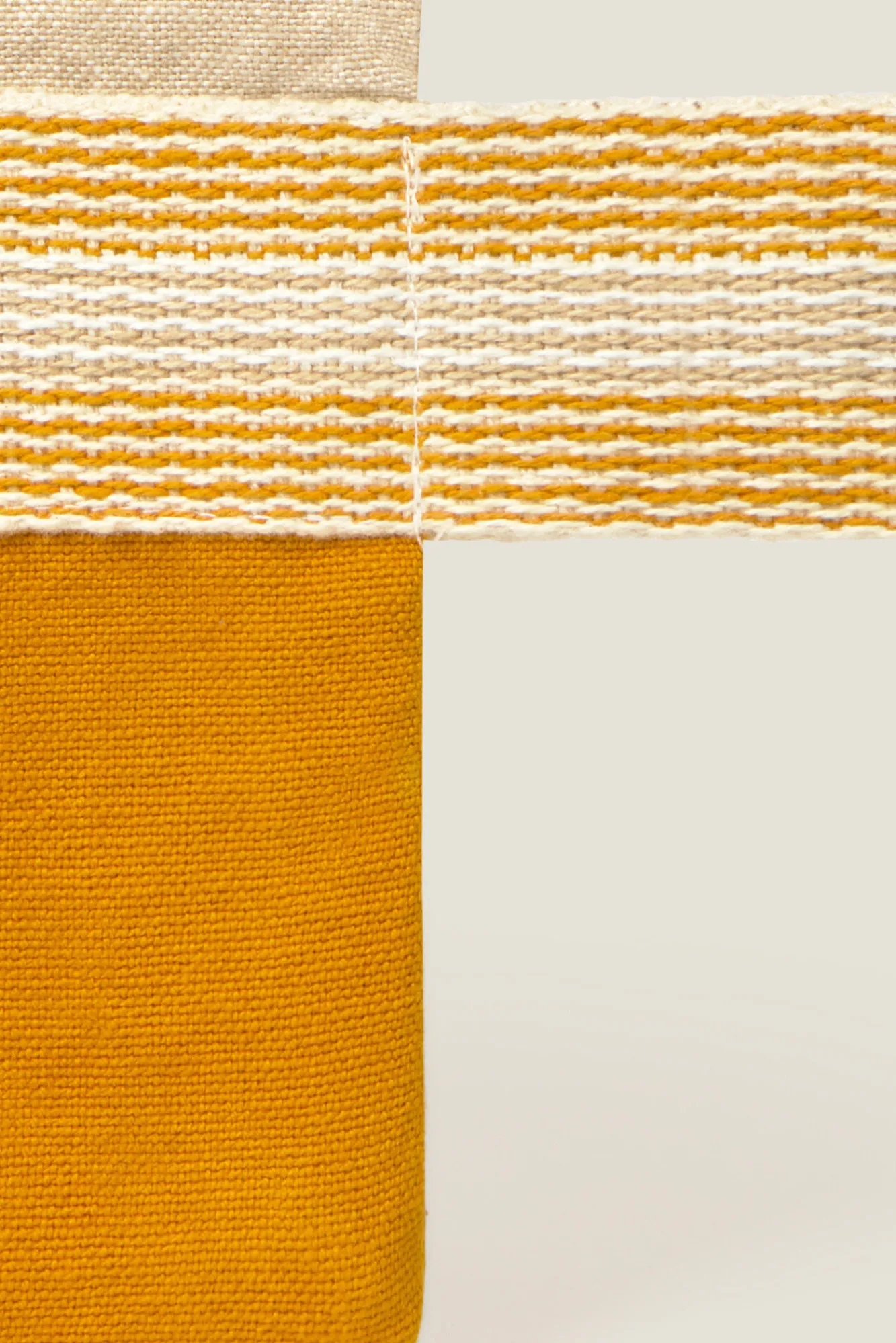 Textura Neceser de algodón bicolor