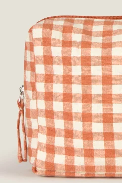 Textura Neceser de cuadros vichy