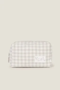 Textura Neceser de cuadros vichy