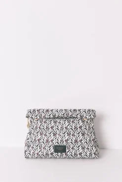 Women'secret Neceser grande acolchado print hojas