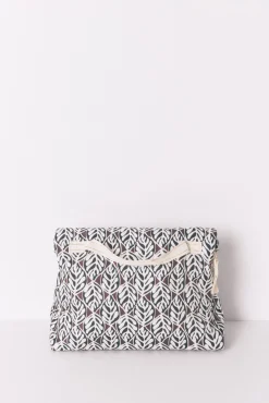 Women'secret Neceser grande acolchado print hojas