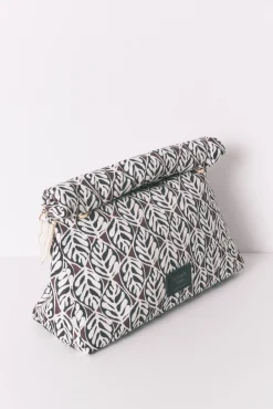 Women'secret Neceser grande acolchado print hojas