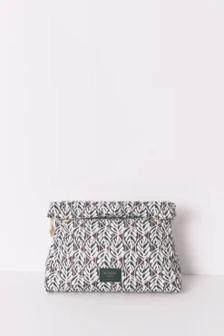 Women'secret Neceser grande acolchado print hojas