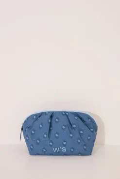 Women'secret Neceser grande acolchado azul
