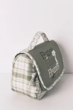 Women'secret Neceser grandepercha Snoopy verde