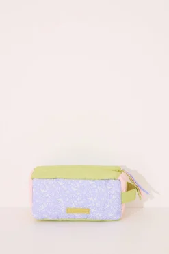 Women'secret Neceser pequeño estuche hojas multicolor