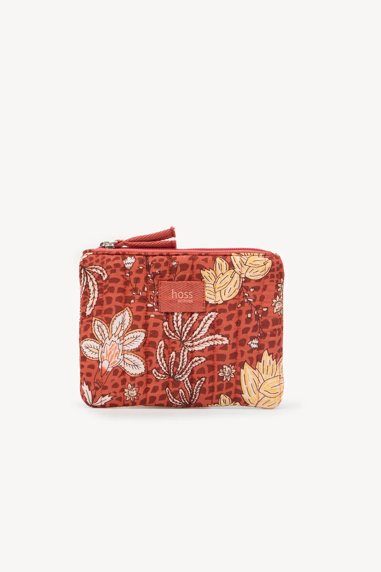 Hoss Intropia Nicole. Cartera de algodón estampada