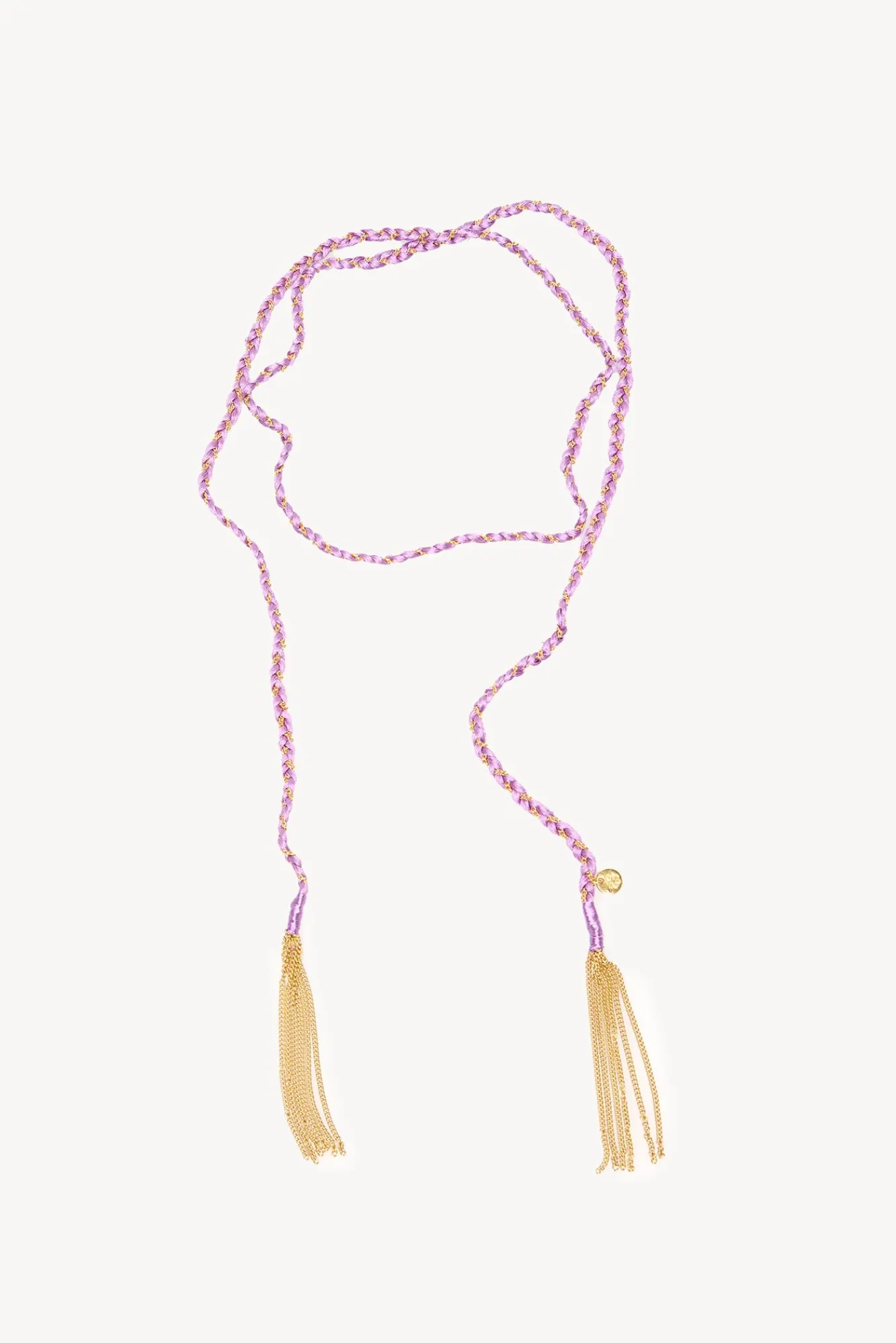 Hoss Intropia Nicole.Collar largo cadena trenzada
