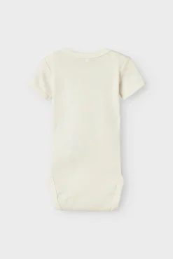 Crianças Name it Pack 3 bodies bebé estampados