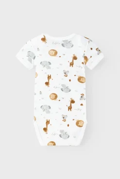 Crianças Name it Pack 2 body bebé unisex