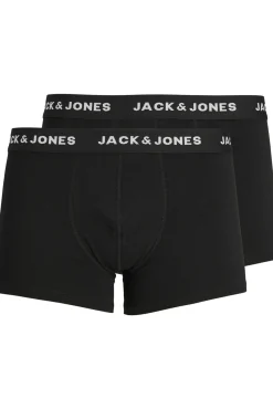 Crianças Jack & Jones Junior Pack 2 boxer lisos de algodón