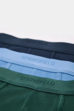 Springfield Pack 3 boxers básicos