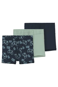 Crianças Name it Pack 3 boxers videojuego