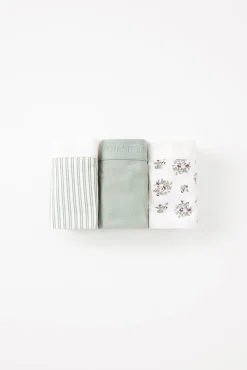 Women'secret Pack 3 bragas anchas algodón logo