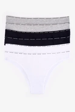 Women'secret Pack 6 bragas brasileñas de algodón