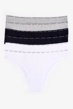 Women'secret Pack 6 bragas brasileñas de algodón