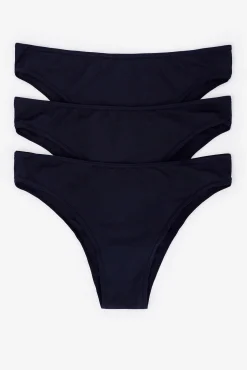 Women'secret Pack 3 bragas brasileñas de microfibra