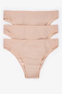 Women'secret Pack 3 bragas brasileñas de microfibra