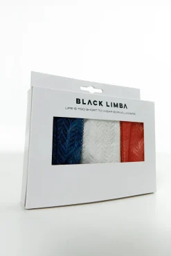 Black Limba Pack 3 bragas brasileñas encaje