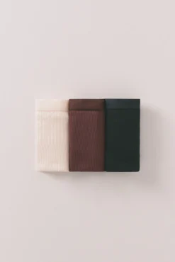 Women'secret Pack 3 bragas clásicas canalé