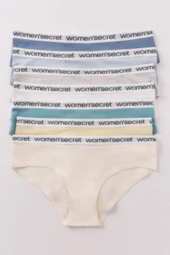 Women'secret Pack 7 bragas clásicas logo
