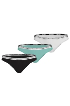 Calvin Klein Pack 3 bragas clásicas logo