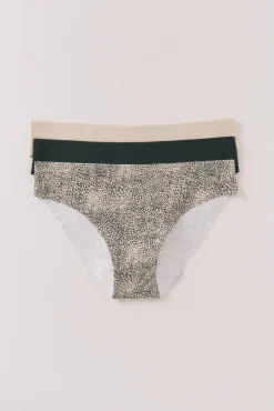 Women'secret Pack 3 bragas clásicas micro oscuro