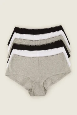 Women'secret Pack 6 bragas culotte algodón orgánico